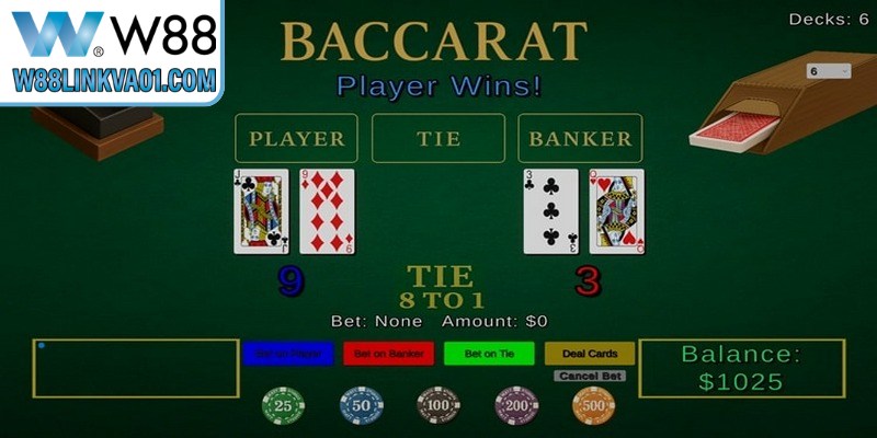 Những ưu điểm nổi bật khi tham gia Baccarat W88 Những ưu điểm nổi bật khi tham gia Baccarat W88