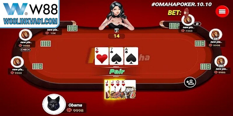 Poker W88 mang đến không gian giải trí trực tuyến đẳng cấp, thú vị